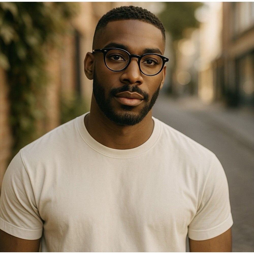 Oliver Peoples OV5459U Romare Eyeglasses 48-22-145 Black Gradient Havana - Picture 9 of 15